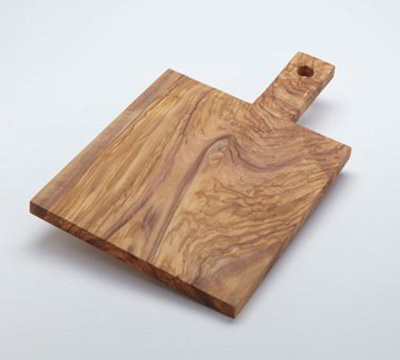 American Metalcraft OWB149 Serving Board w/ Handle, Olive Wood
