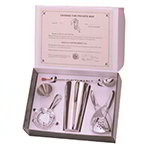 American Metalcraft PH202 6-Piece Professional & Home Bar Set, Stainless