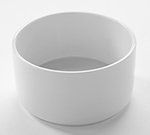 American Metalcraft PJ10 10-oz Round Jar - White Porcelain