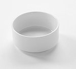 American Metalcraft PJ4 4-oz Round Jar - White Porcelain