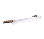 American Metalcraft PWK19 Pizza Knife w/ 18-in Blade, Stainless/Wood