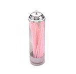American Metalcraft SD3511 Straw Dispenser w/ Removable Metal Dispenser, Plastic
