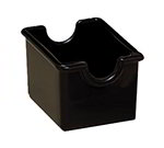 American Metalcraft SP324 Sugar Packet Holder, Black/Plastic