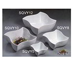 American Metalcraft SQVY10 10.5-in Bowl w/ 152-oz Capacity, Porcelain/White