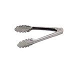 American Metalcraft UT707 7-in Utility Tong w/ Tempered Flat Spring, Stainless