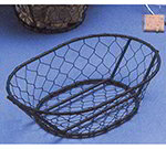 American Metalcraft WIR4 Wire Basket, 9.5x2.5-in, Black