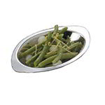American Metalcraft AO080 8 oz Stainless Steel Au Gratin Dish, Oval