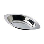 American Metalcraft AO120 12 oz Stainless Steel Au Gratin Dish, Oval
