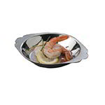 American Metalcraft AR080 8 oz Stainless Steel Au Gratin Dish, Round