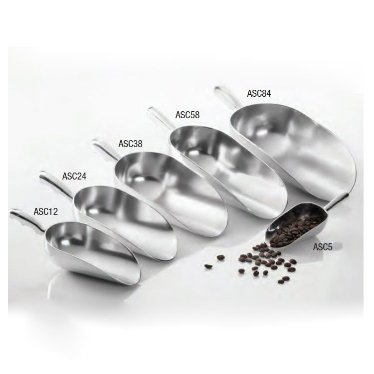 American Metalcraft ASC5 5 oz Aluminum Utility Scoop, Secure Grip Handle, 2-3/8 in x 5 in