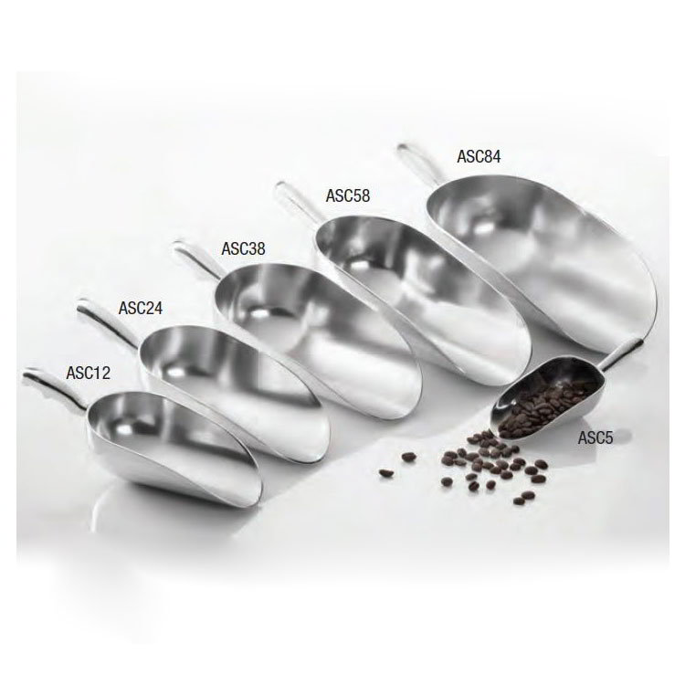 American Metalcraft ASC84 84 oz Aluminum Utility Scoop, Secure Grip Handle, 6-1/4 in x 12 in