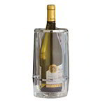 American Metalcraft AWC49 Clear Acrylic Wine Cooler, 9 in H, 3 in D, Double Wall Insulation