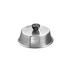 American Metalcraft BA640A Aluminum Basting Cover, 6 in D x 2 in H