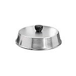 American Metalcraft BA840A 8 in Basting Cover w/ Bakelite Knob, 2 in H, Aluminum