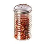 American Metalcraft BEE317 Spice Shaker, 12 Oz., Glass With Stainless Steel Top