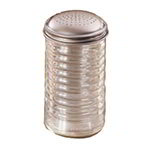 American Metalcraft BEE318 Dredge Shaker, 12 Oz., Glass With Stainless Steel Top