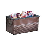 American Metalcraft BEVC655 Beverage Tub, 6-1/4 in x 5-3/4 in, Copper, Rectangle