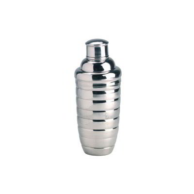 American Metalcraft BHS124 Beehive Cocktail Shaker, 24 Oz., Stainless, 3-Piece Set