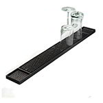 American Metalcraft BLM24 Black Rubber Bar Mat, 3-1/4 in x 27 in