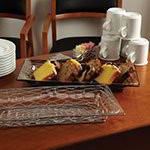 American Metalcraft BNBC33 Birdnest Basket, 18-1/4 x 8-1/8 x 1-1/2 in H, Rectangular, Wire w/ Chrome Finish