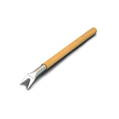 American Metalcraft BP23 23 in Aluminum Pizza Bubble Popper, Wood Handle