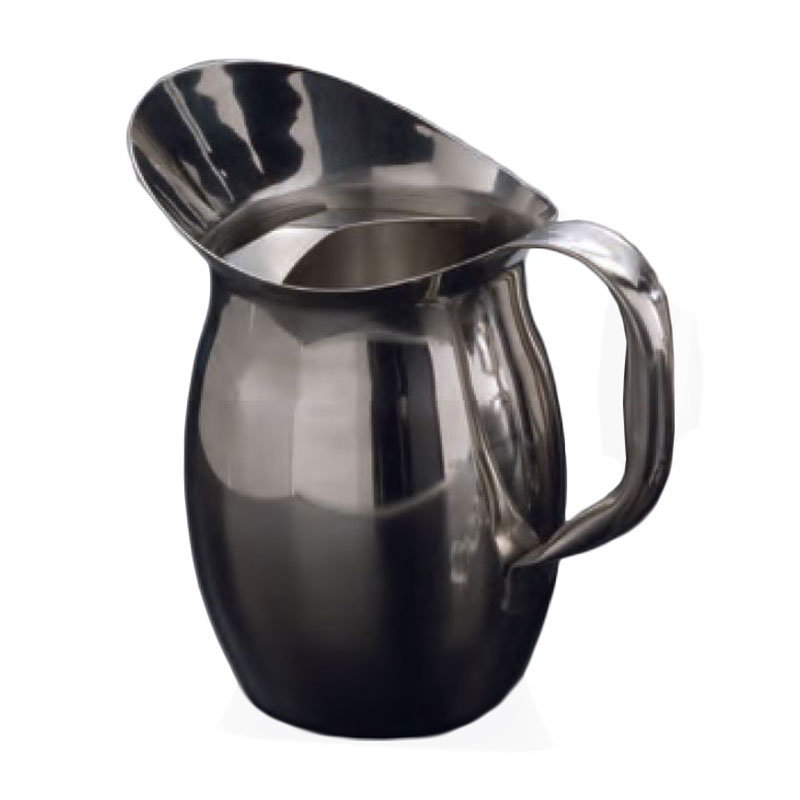 American Metalcraft BPG67 Bell Pitcher, 68 oz., Stainless Steel, With Ice Guard