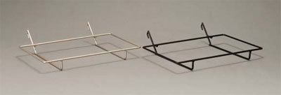 American Metalcraft BSHR77 Rectangle Metal Hanging Rack, 19-7/8 in x 11-3/4 in x 2 in, Large