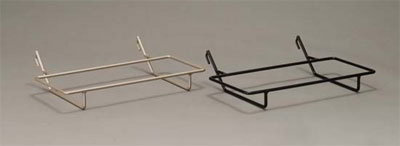 American Metalcraft BSHR99 Rectangle Metal Hanging Rack, 16-1/2 in x 7 in x 1-3/4 in, Medium