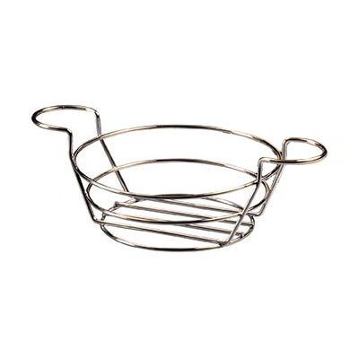 American Metalcraft BSKC08 Basket, 8 in Dia., Round, Ramekin Holders, Wire, Chrome