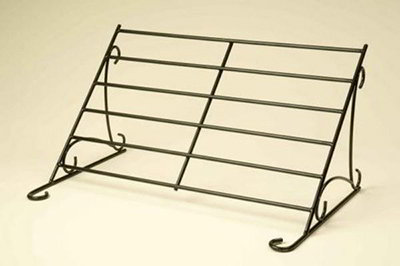 American Metalcraft BSR100 Rack Buffet System, Large, 29 in x 18-1/4 in Black Wrought Iron