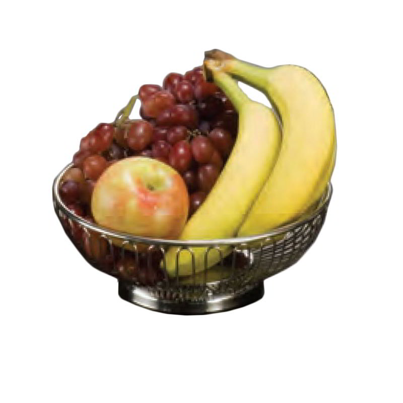 American Metalcraft BSS8 Basket, Round, 8 in Dia., 18/8 Stainless Steel