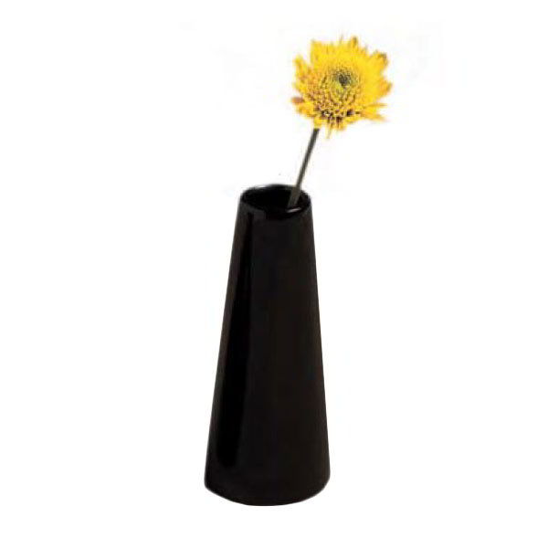 American Metalcraft BVTB7 Tower Bud Vase, Ceramic, Black