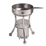 American Metalcraft BWPC35 3-1/2 oz Chrome Plated Butter Warmer, w/ Votive Holder and Candle