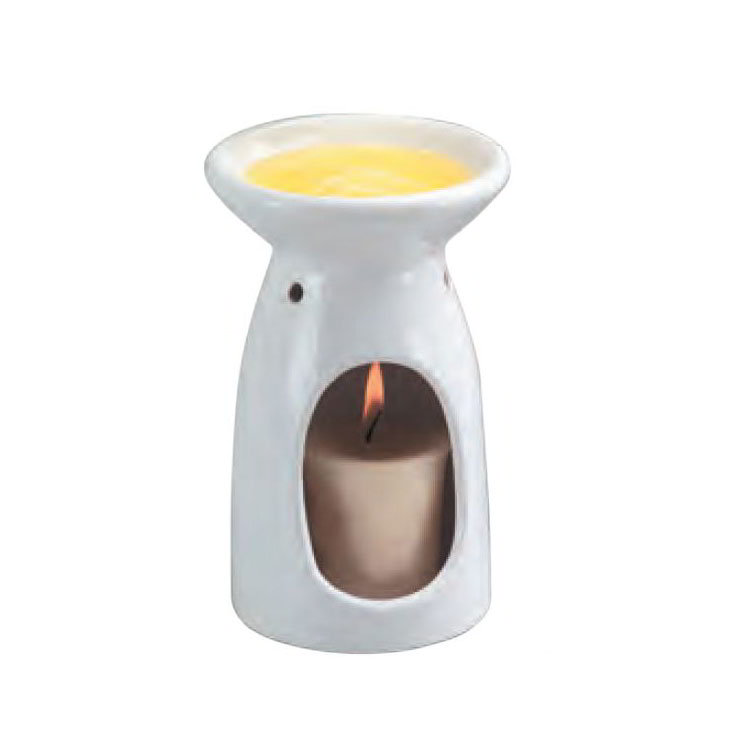 American Metalcraft BWW35 Butter Warmer, Ceramic, White, 3-1/4 in x 5-1/4 in