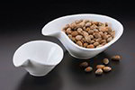 American Metalcraft CB1 4 oz Porcelain Comma Bowl