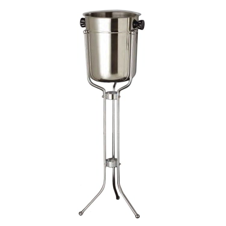American Metalcraft CBS33 Champagne Bucket And Stand, S/S Bucket, Chrome Stand, Holds Two Bottles