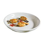American Metalcraft CER13 Prestige Platter, 13 in, Round, Ceramic, White