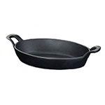 American Metalcraft CIPOV9567 37 oz Oval Baking Dish, 12 in L x 6-3/4 in W, 1-3/4 in D, Cast Iron