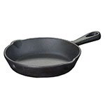 American Metalcraft CIS61 Cast Iron Fry Pan, 6 in x 1-1/2 in, 3-1/2 in Handle