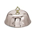 American Metalcraft CL987 9-7/8 in Stainless Steel Standard Bell Cloche Cover w/ Knob