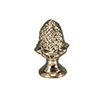 American Metalcraft CLKNOBAB Brass Acorn Shaped Replacement Cloche Knob