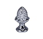 American Metalcraft CLKNOBAC Chrome Acorn Shaped Replacement Cloche Knob