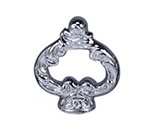 American Metalcraft CLKNOBSC Chrome Spade Shaped Replacement Cloche Knob