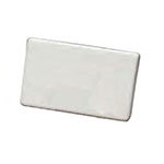 American Metalcraft CMP425 Ceramic Card Sign, 3-3/4 in x 2-1/2 in