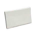 American Metalcraft CMP553 Ceramic Card Sign, 5-1/2 in x 3-1/2 in