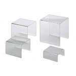 American Metalcraft CRS1 Riser Set, Four Piece, Clear Acrylic