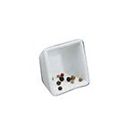 American Metalcraft CSC15 Ramekin / Sauce Cup, 1.5 oz., Square, Porcelain