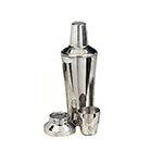 American Metalcraft CSJ174 Cocktail Shaker, 28 Oz., Stainless, 3-Piece Set