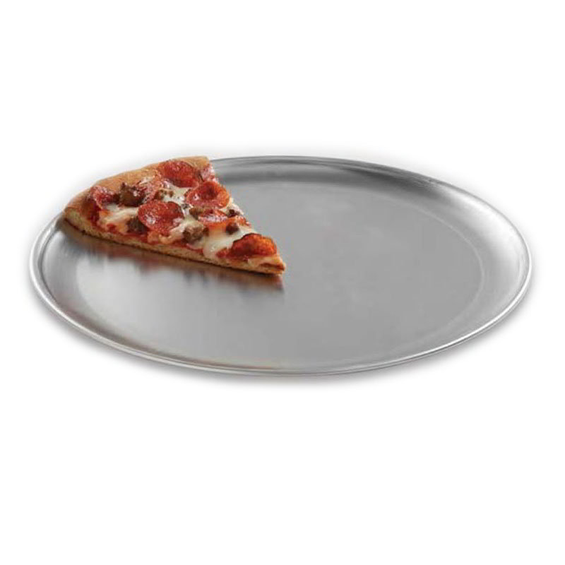 American Metalcraft CTP8 8 in Aluminum Pizza Pan, Coupe Style