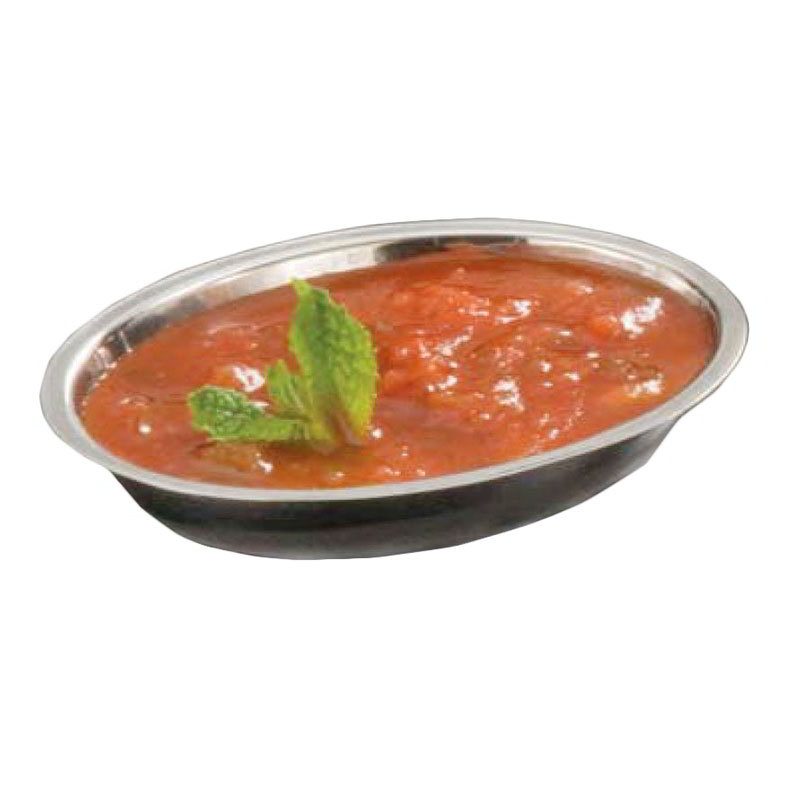 American Metalcraft D405 2-1/2 oz Stainless Steel Sauce Cup, Oval